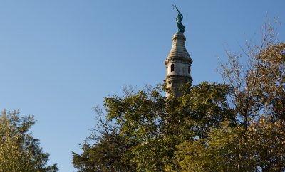 The Soldiers' and Sailors' Monument at East Rock Park