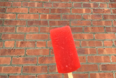 This paleta (AKA ice pop AKA popsicle) can be found on State Street near Corsair, luxury apartments in New Haven, Connecticut.