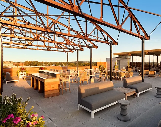 Hang-out-under-canopy